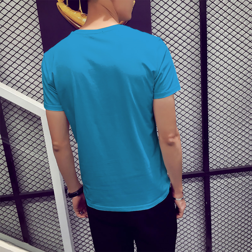 3D Summer Fashion Two-Piece Men's Short-Sleeved T-shirt- Multi-A M 3D Summer Fashion Two-Piece Men's Short-Sleeved T-shirt- Multi-A M