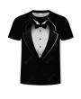 T-Shirts & Tanks - 3D Summer Fashion Two-Piece Men's Short-Sleeved T-shirt
