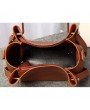 Women's Handbags - Women Faux Leather Two-piece Set Bucket Bag Handbag Shoulder Bag