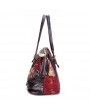 Women's Handbags - Women Floral Bohemian Genuine Leather Handbags Shell Large Capacity Crossbody Bags