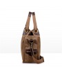 Women's Handbags - Women Large Capacity Canvas Casual Handbag Shopping Travel Shoulder Bags