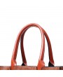 Women's Handbags - Women Three-piece Set Vintage Faux Leather Handbag Shoulder Bag Wallet