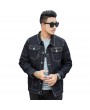 Denim Jackets - Large Size Men's Fall And Winter Men's Denim Jacket Simple Solid Color Wide Prednisone Plus Fertilizer To Increase The Denim Jacket