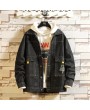 Denim Jackets - Men's Clothes Autumn and Winter Men's Casual Loose Denim Jacket