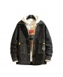 Denim Jackets - Men's Clothes Autumn and Winter Men's Casual Loose Denim Jacket